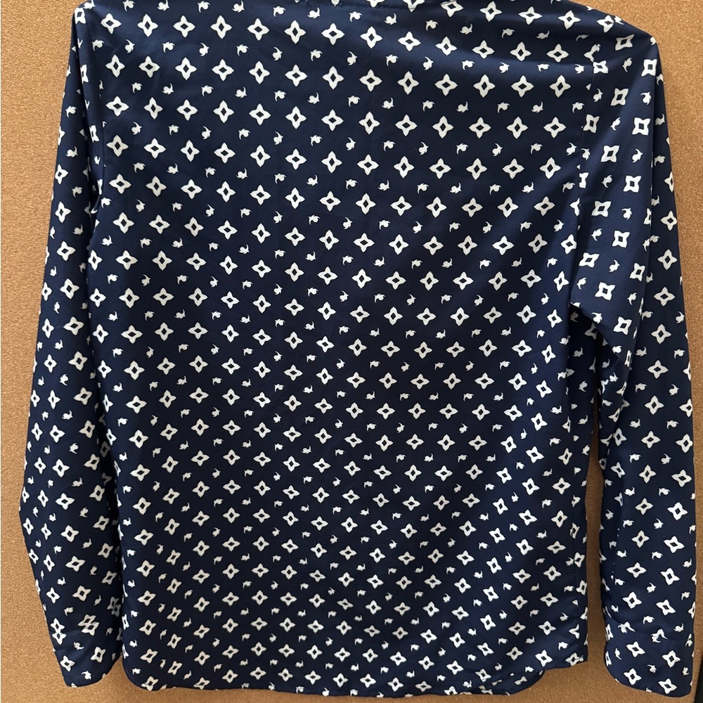 Ralph Lauren Split Neck Blouse - Picture 3 of 4